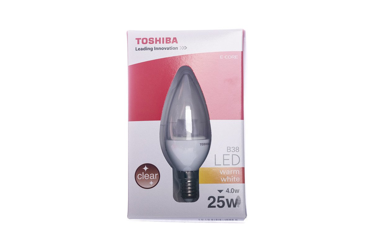LED Bulb Toshiba 4W 827 CLEAR E14 LDC002D2760-EUC