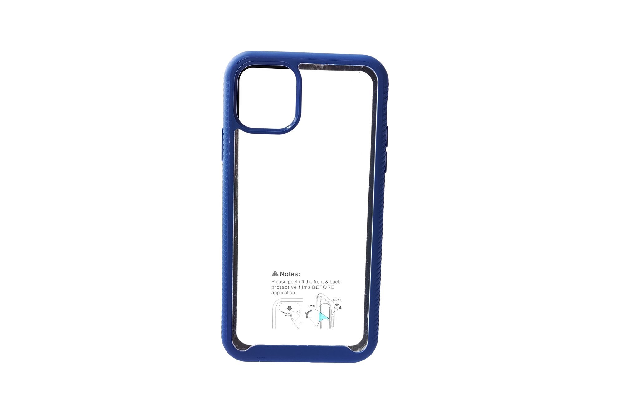 Transparent Phone Case HJin Apple iPhone 11 Pro Max Blue