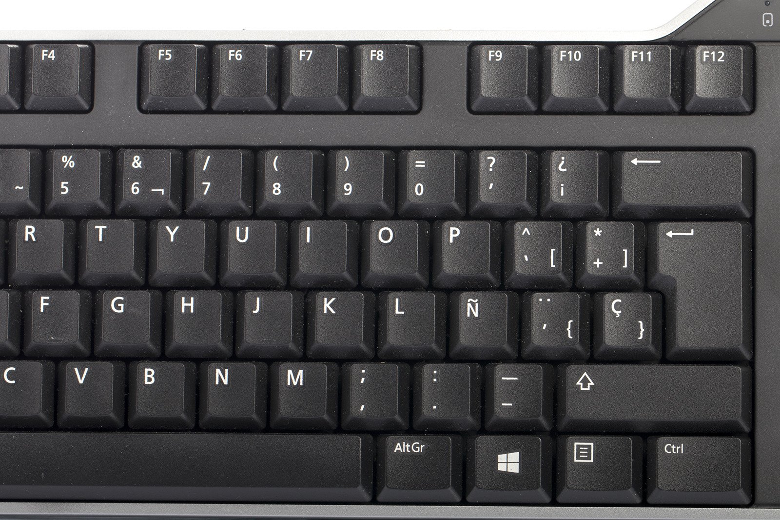 Keyboard Dell Kb813 Smartcard Spanish Layout New