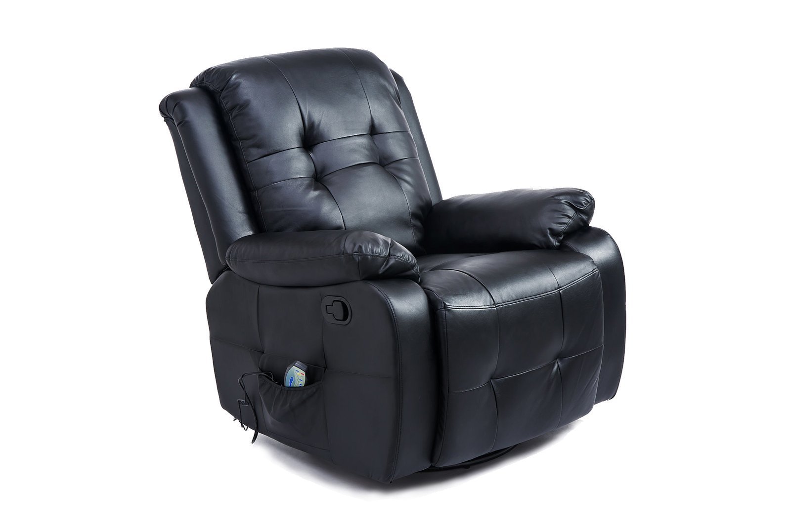 Massage chair with heating function Homcom 700-053BK Black
