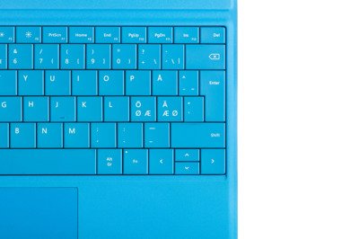 Keyboard Microsoft Surface Type Cover 3 Cyan QWERTY (Nordic) Grade B