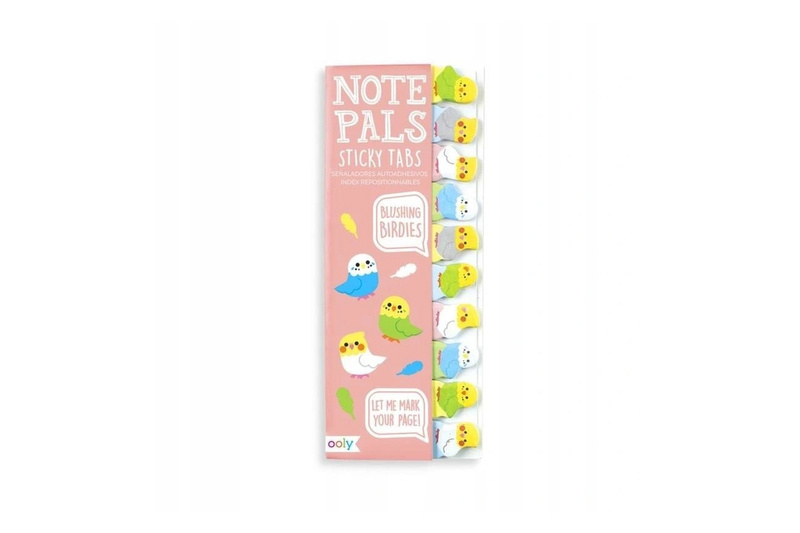 Sticky Tabs Note Pals Ooly - Blushing Birdies - 121-023