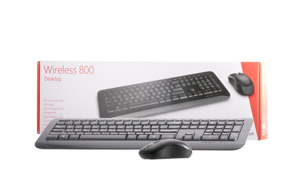 Klawiatura Microsoft Wireless 800 Desktop (Hiszpańska)